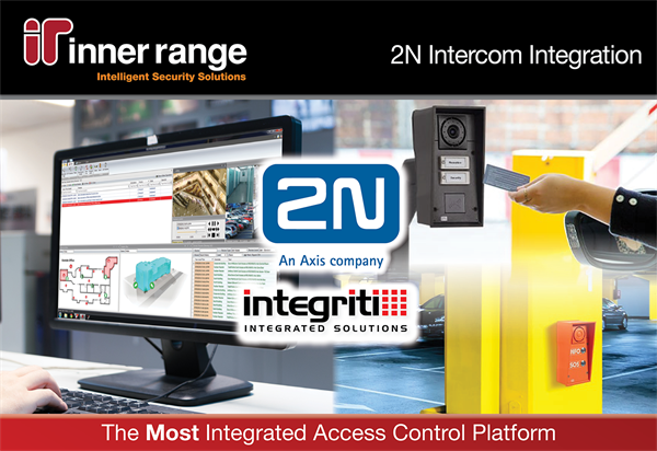 Inner Range integration with 2N IP Intercoms